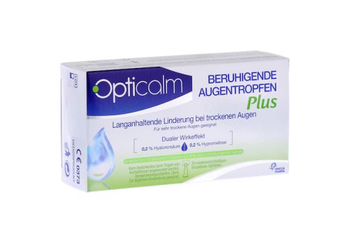 Opticalm Beruhigende Augentropfen Plus in Einzeldosis-Ophtiolen – PZN 09758626 (PZN 09758626)