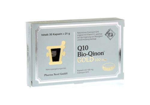 Q10 BIO Qinon Gold 100 mg Pharma Nord Kapseln – PZN 01541525 (PZN 01541525)