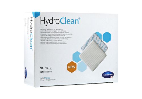 HYDROCLEAN Kompressen 10x10 cm steril – PZN 00127456 (PZN 00127456)