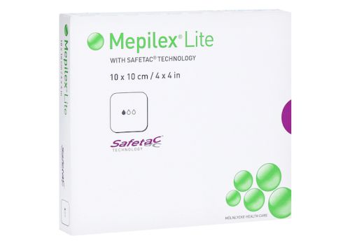 MEPILEX Lite Schaumverband 10x10 cm steril – PZN 13510487 (PZN 13510487)