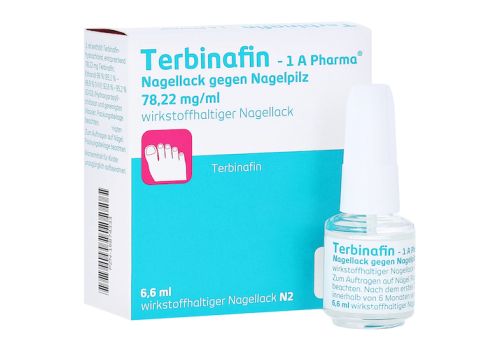 Terbinafin-1A Pharma Nagellack gegen Nagelpilz 78,22mg/ml – PZN 16874333 (PZN 16874333)