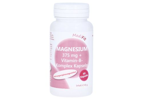 MAGNESIUM 375 mg+Vitamin B Komplex Kapseln – PZN 11668468 (PZN 11668468)