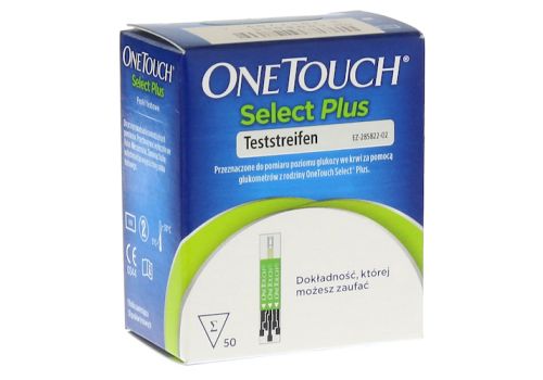 ONE TOUCH Select Plus Blutzucker Teststreifen – PZN 01012181 (PZN 01012181)