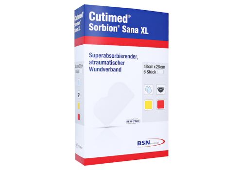 CUTIMED Sorbion SANA Wundauflage XL 28x48 cm – PZN 11294039 (PZN 11294039)