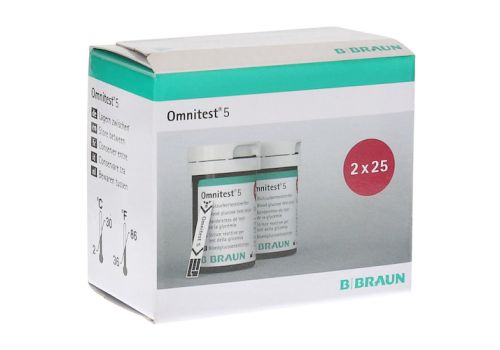 OMNITEST 5 Blutzucker Teststreifen – PZN 10549885 (PZN 10549885)