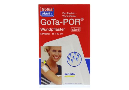 GOTA-POR Wundpflaster steril 100x150 mm – PZN 10124890 (PZN 10124890)