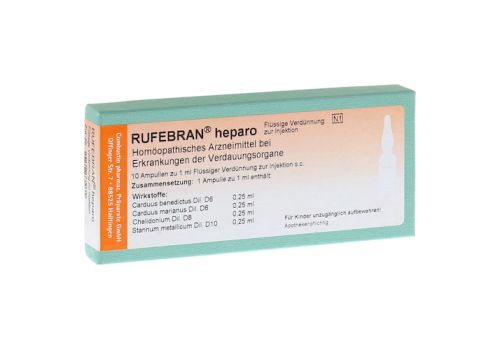 RUFEBRAN heparo Ampullen – PZN 01085180 (PZN 01085180)