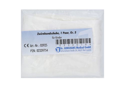 HANDSCHUHE Zwirn Gr.5 Kinder – PZN 02339754 (PZN 02339754)