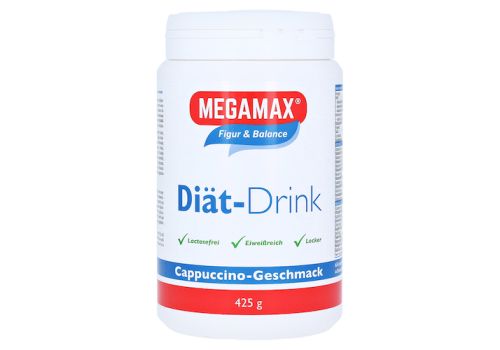 Megamax Diät Drink Cappuccino Pulver – PZN 07577748 (PZN 07577748)