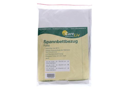 MATRATZEN SCHUTZBEZUG Folie 0,1mm 90x200 cm weiß – PZN 03818238 (PZN 03818238)