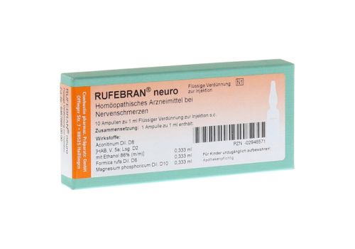 RUFEBRAN neuro Ampullen – PZN 02948571 (PZN 02948571)