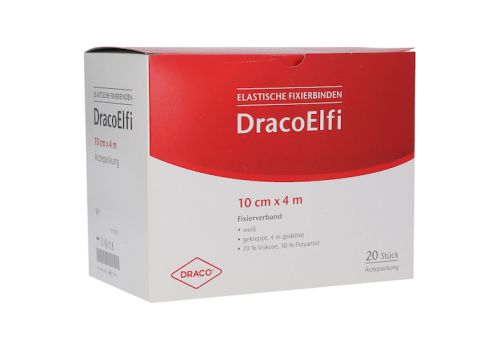 DRACOELFI elast.Fixierbinde 10 cmx4 m gekreppt – PZN 00736942 (PZN 00736942)