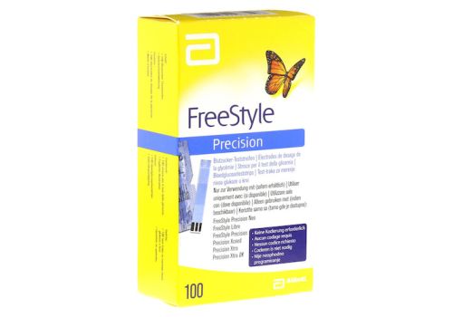 Freestyle Precision Blutzucker Teststreifen ohne Codieren – PZN 06905357 (PZN 06905357)