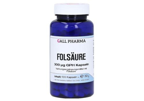 FOLSÄURE 300 µg GPH Kapseln – PZN 09721818 (PZN 09721818)