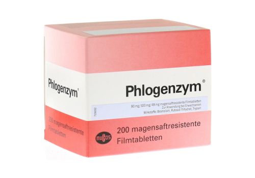 PHLOGENZYM magensaftresistente Filmtabletten – PZN 09544233 (PZN 09544233)