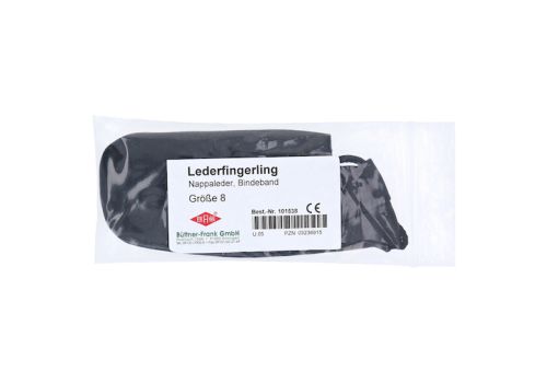 FINGERLING Leder Gr.8 Bindeband – PZN 03236915 (PZN 03236915)