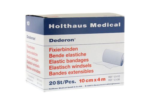 DEDERON Fixierbinden 10 cmx4 m – PZN 04094920 (PZN 04094920)