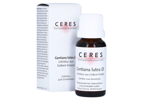 CERES Gentiana lutea Urtinktur – PZN 12724921 (PZN 12724921)