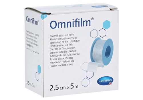 OMNIFILM Fixierpflaster Folie 2,5 cmx5 m – PZN 11163254 (PZN 11163254)