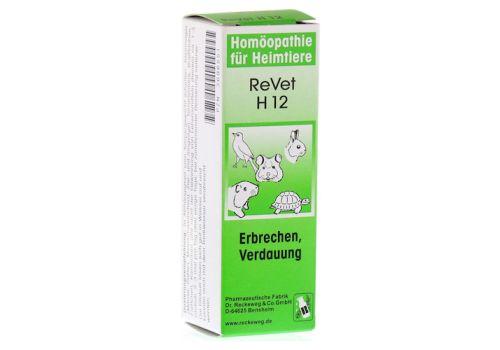 REVET H 12 Globuli f.Heimtiere – PZN 03696551 (PZN 03696551)