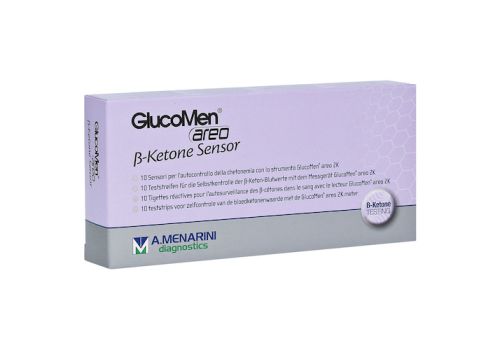 GLUCOMEN areo 2K ß-Ketone Sensor Teststreifen – PZN 13710424 (PZN 13710424)