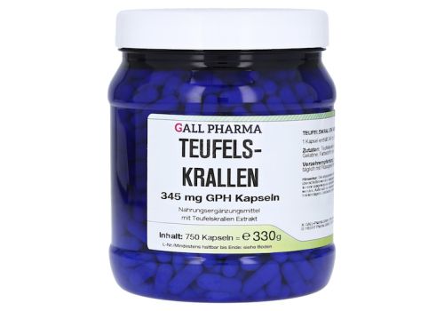 TEUFELSKRALLEN 345 mg GPH Kapseln – PZN 12539572 (PZN 12539572)