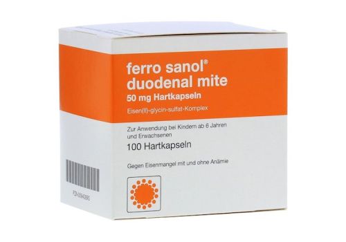 Ferro sanol duodenal mite 50mg – PZN 00940890 (PZN 00940890)