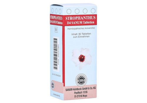 STROPHANTHUS D 4 Sanum Tabletten – PZN 04231564 (PZN 04231564)