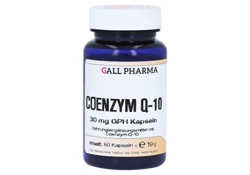 COENZYM Q10 30 mg GPH Kapseln – PZN 01551185 (PZN 01551185)