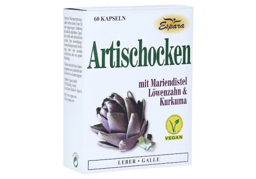 Artischocke Kapseln – PZN 10042502 (PZN 10042502)