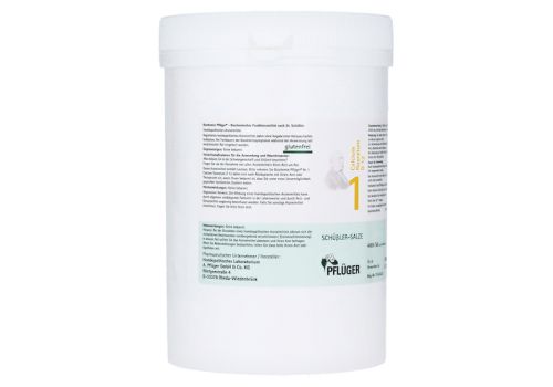 BIOCHEMIE Pflüger 1 Calcium fluoratum D 12 Tabl. – PZN 06318766 (PZN 06318766)