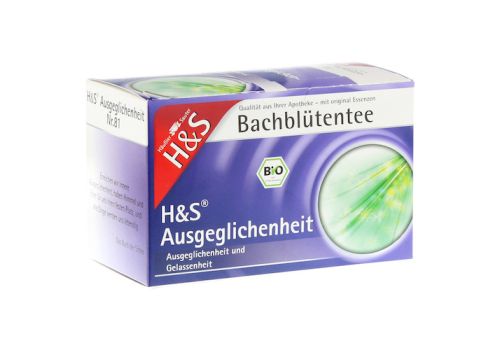 H&S Bachblüten Ausgeglichenheits-Tee Filterbeutel – PZN 07763913 (PZN 07763913)