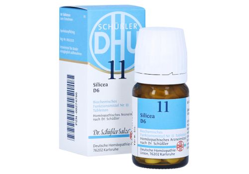 BIOCHEMIE DHU 11 Silicea D 6 Tabletten – PZN 00274766 (PZN 00274766)