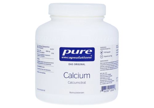 pure encapsulations Calcium (Calciumcitrat) – PZN 05135058 (PZN 05135058)