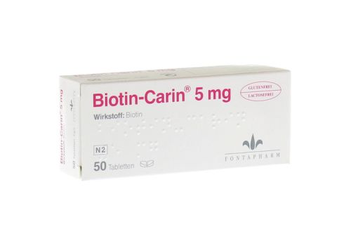 Biotin-Carin 5mg – PZN 03063047 (PZN 03063047)