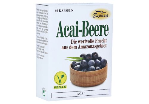 ACAI BEERE Kapseln – PZN 09424262 (PZN 09424262)