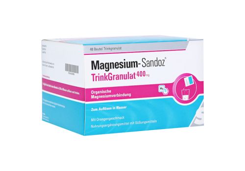 MAGNESIUM SANDOZ Trinkgranulat 400 mg Beutel – PZN 14210095 (PZN 14210095)