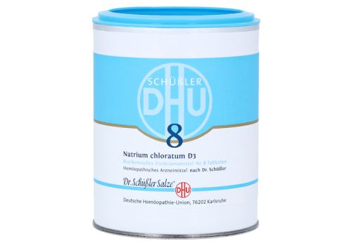 BIOCHEMIE DHU 8 Natrium chloratum D 3 Tabletten – PZN 00274430 (PZN 00274430)