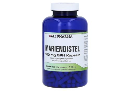 Mariendistel 500 mg GPH Kapseln – PZN 05530300 (PZN 05530300)