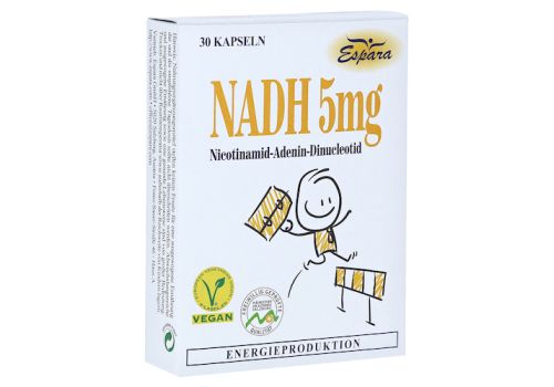 NADH 5 mg Kapseln – PZN 01468550 (PZN 01468550)