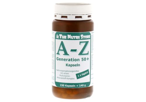 A-Z Generation 50+ Multivit.Mineralstoff Kapseln – PZN 00134338 (PZN 00134338)