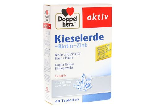 Doppelherz aktiv Kieselerde + Biotin + Zink – PZN 00263432 (PZN 00263432)