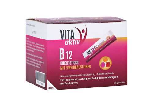 VITA Aktiv B12 Direktsticks mit Eiweißbausteinen – PZN 12726340 (PZN 12726340)