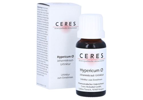 CERES Hypericum Urtinktur – PZN 00179068 (PZN 00179068)