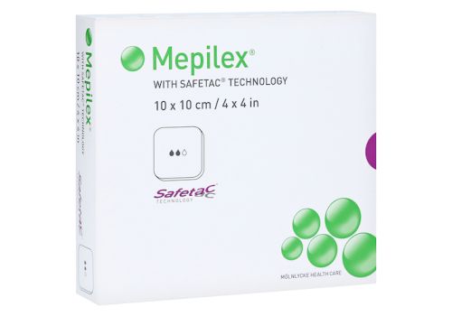 MEPILEX 10x10 cm Schaumverband – PZN 11646343 (PZN 11646343)