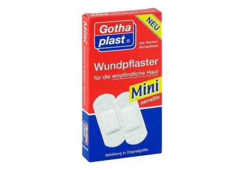 GOTHAPLAST Wundpfl.Mini sensitiv 1,7x4 cm – PZN 05954879 (PZN 05954879)