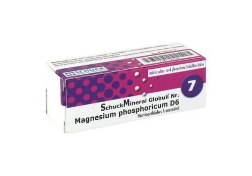 SCHUCKMINERAL Globuli 7 Magnesium phosphoricum D6 – PZN 05122446 (PZN 05122446)