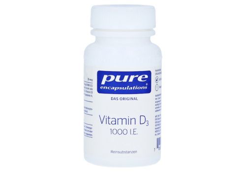 PURE ENCAPSULATIONS Vitamin D3 1000 I.E. Kapseln – PZN 05495644 (PZN 05495644)