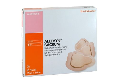 ALLEVYN Sacrum klein 17x17 cm Wundverband haftend – PZN 01313221 (PZN 01313221)