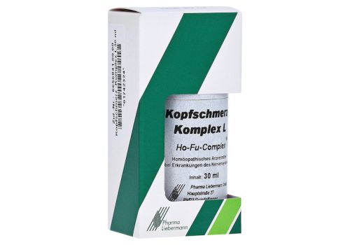 KOPFSCHMERZ KOMPLEX L Ho-Fu-Complex Tropfen – PZN 01742324 (PZN 01742324)